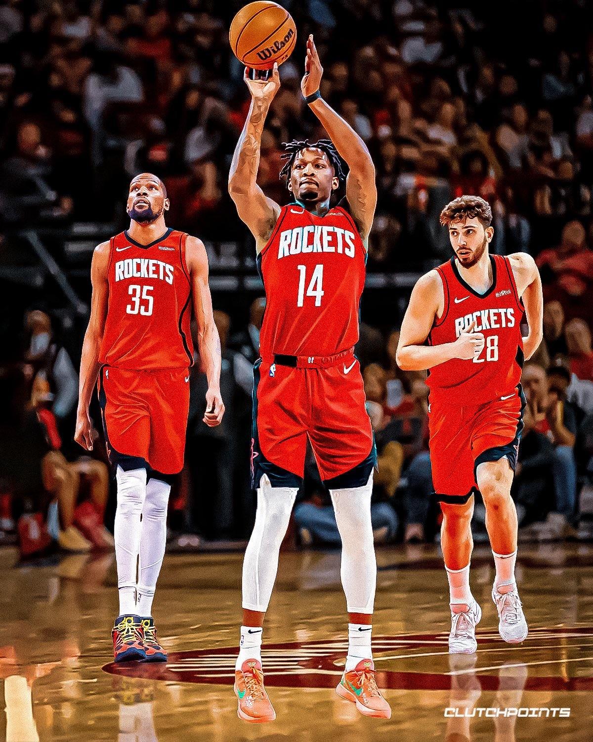 火箭力克掘金，杜兰特扛起全队