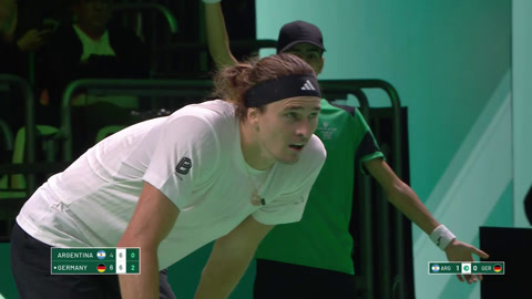 戴维斯杯完胜澳网，兹维列夫统治全场